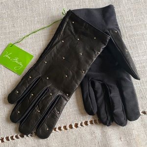 Micro Stud Leather Gloves New!